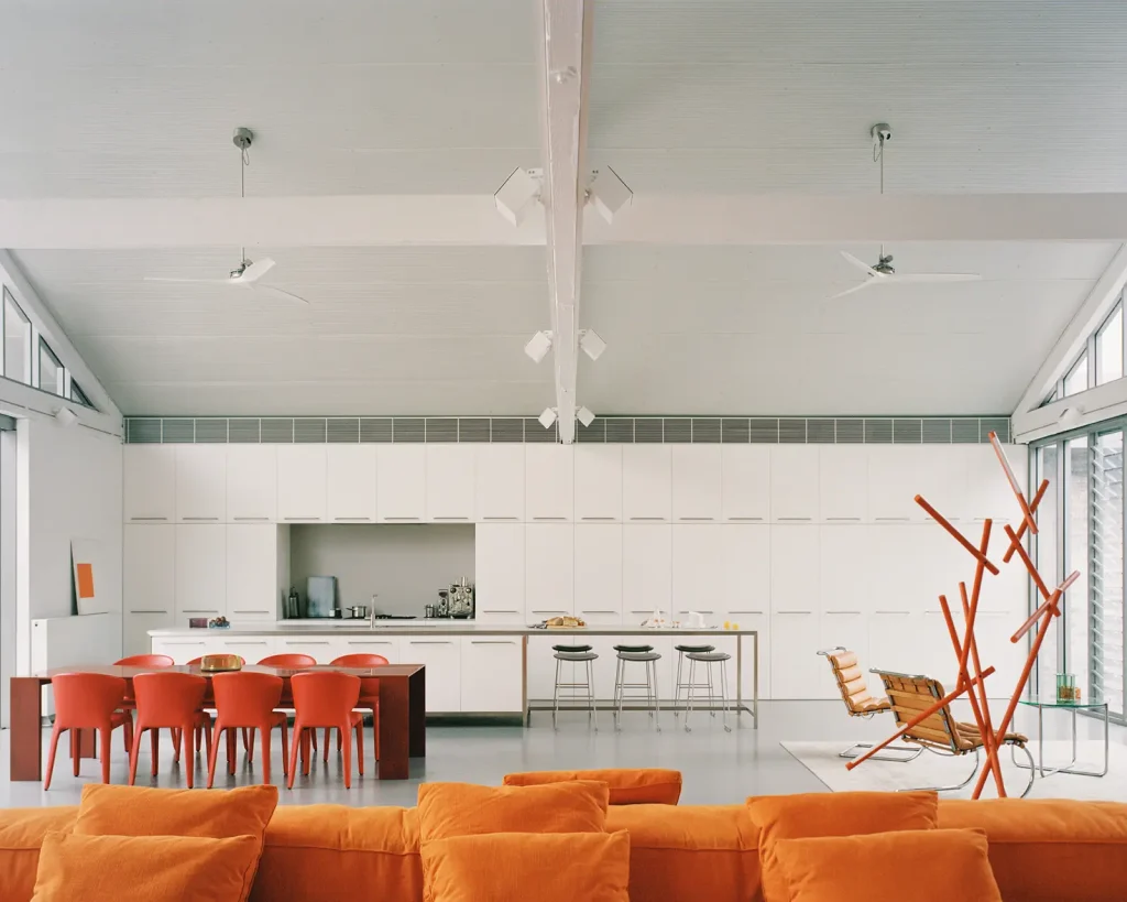 Comcork flooring in a modern residential home